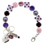 Mariana Quatrefoil Cluster Bracelet Wildberry on  Rhodium
