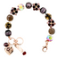 Mariana Quatrefoil Cluster Bracelet Velvet Encore on Rose Gold