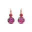 Mariana  Double Drop Earrings in Lady Marmalade on Rose Gold