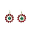 Mariana Earring Starburst Holiday on Rhodium