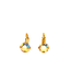 Mariana Single  Crystal Dangle Earring Horizon AB on Gold