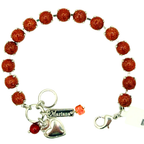 Mariana Bracelet Sunstone on Rhodium