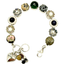 Mariana Medium Rosette Bracelet Mineral Night Fall on Rhodium