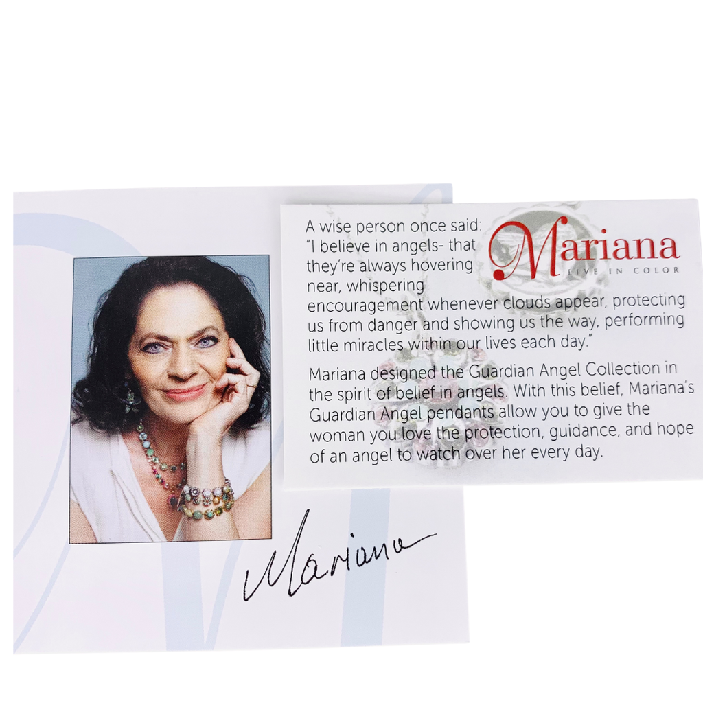Mariana Guardian Angel Bracelet True Romance on Rhodium