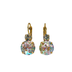 Mariana Double Drop  Earrings in Dawn on Gold