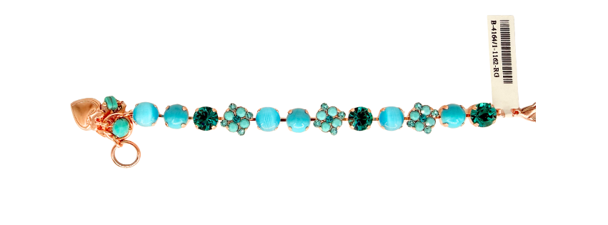 Mariana Quatrefoil Cluster Bracelet Addicted to Love on  Rose Gold