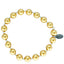 Count Your Blessings Bracelet 8MM Gold Pearls/Sterling Beads