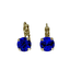 Mariana Single Dangle Royal Blue on Rhodium