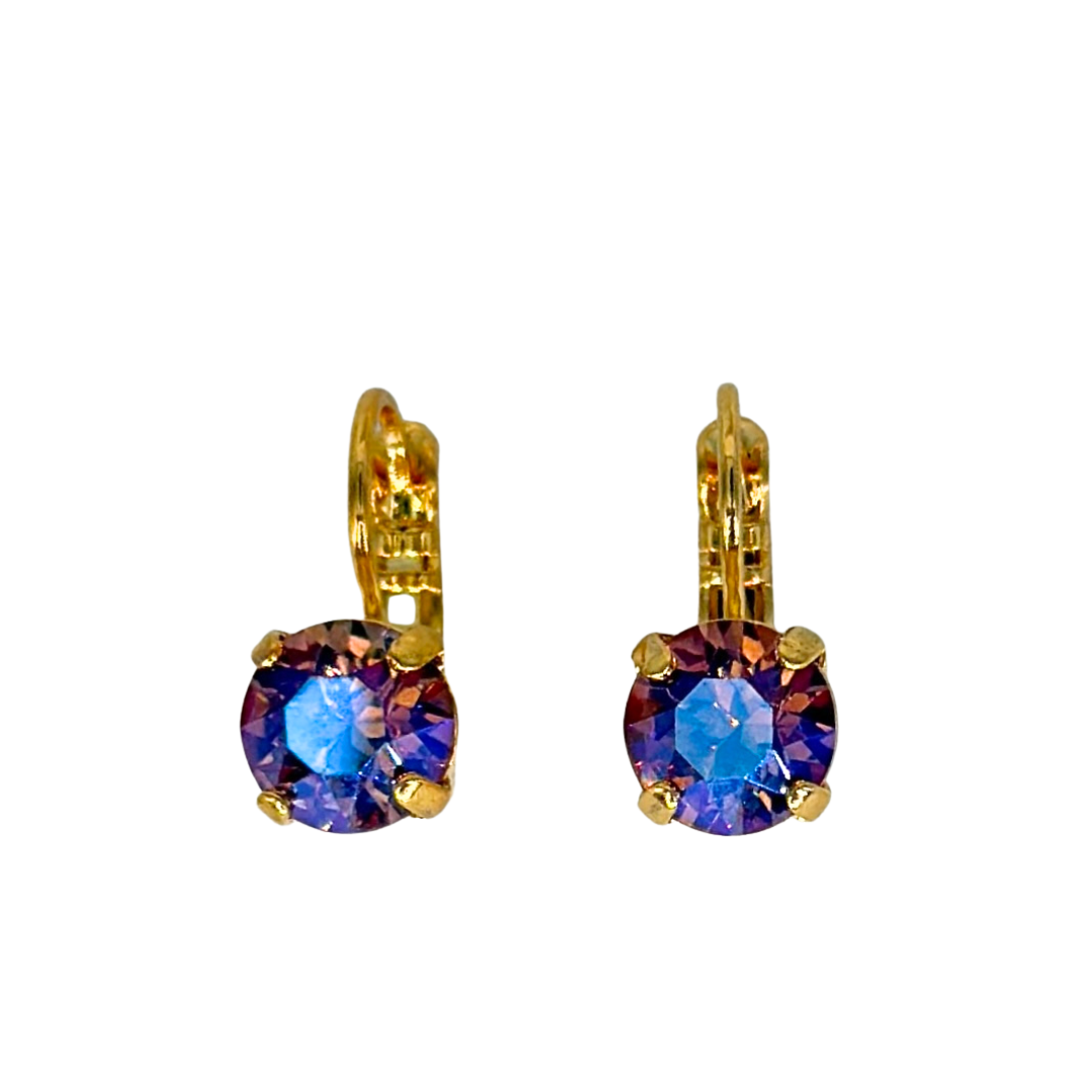Mariana Single Dangle Amethyst AB on Rose Gold