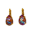 Mariana Earrings Teardrop in Twilight on Gold 