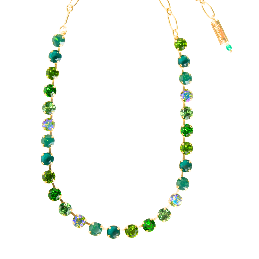 Mariana Plain Necklace The Green Room on Gold