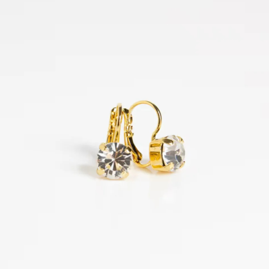Mariana Single Dangle Icy Clear on Gold