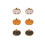 Mix and Match Enamel Pumpkin Earring Set