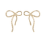 Pave BowEarrings