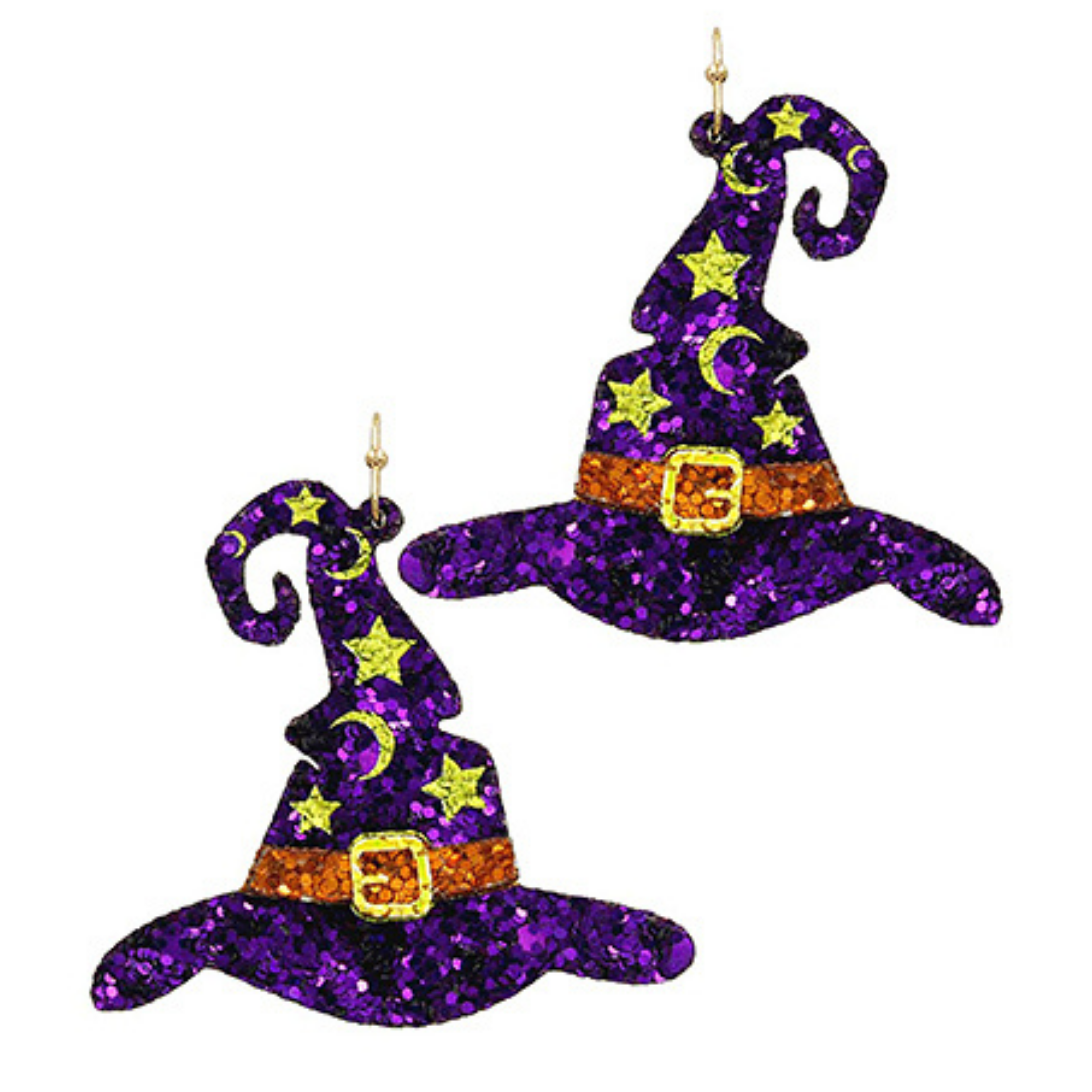 Halloween Witch Hat Earring