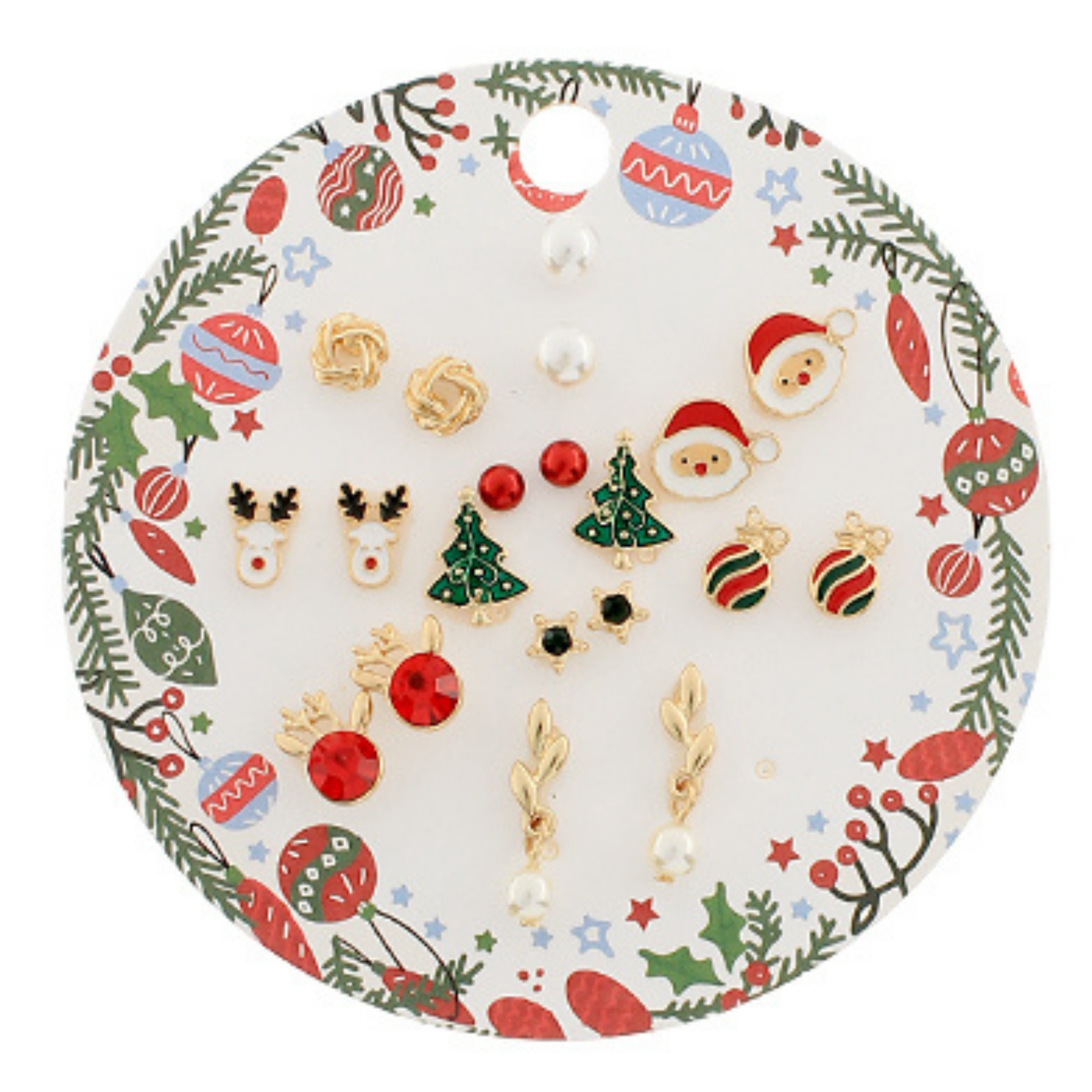 Mix and Match Christmas Stud Earrings