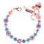 Mariana Small Flower Bracelet Coral Cove on Rose Gold