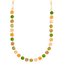 Mariana Necklace Olive Garnish on Gold