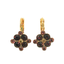 Mariana Diamond Shaped Cluster Earrings Velvet Encore on Gold
