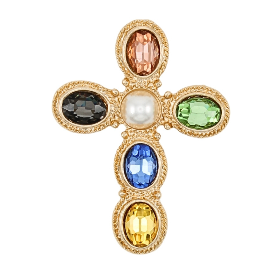 Colorful Cross Pin 2.75" Main image