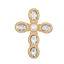 Pearl  Cross Pin 2.75"