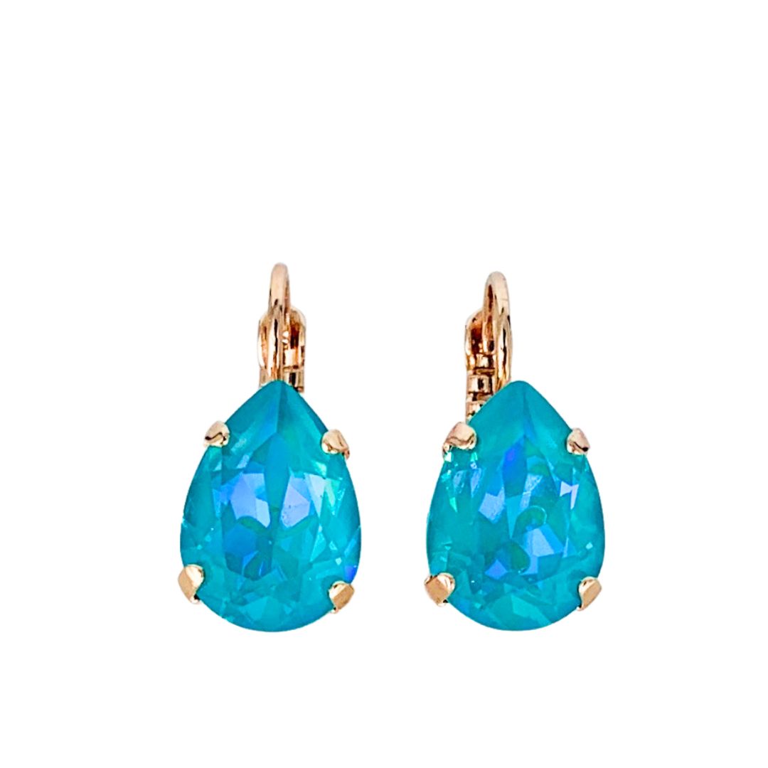 Mariana Earrings Teardrop Sunkissed Laguna on Rose Gold Main image