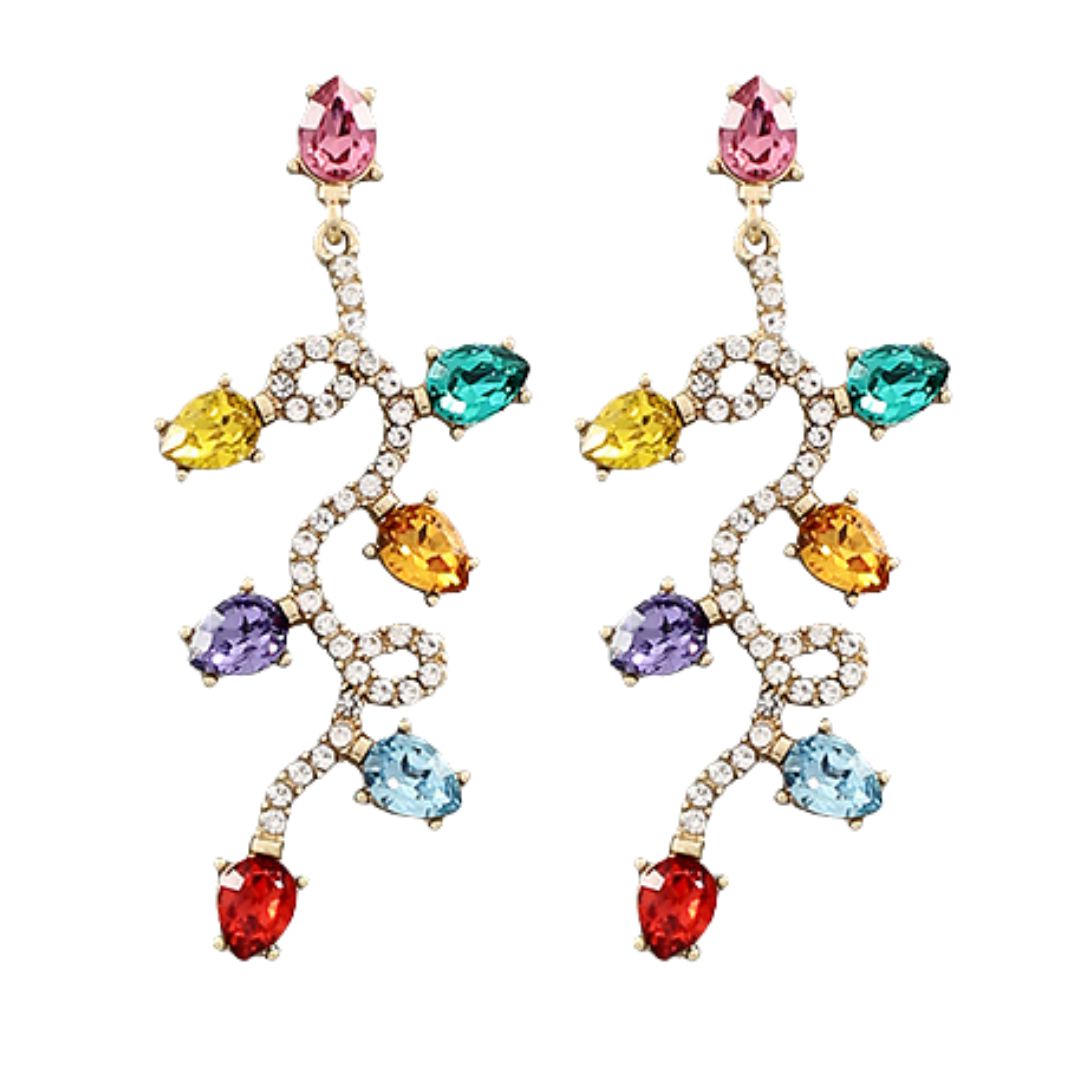 Plaza Lights Crystal Earrings