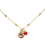 Mariana Side Car Necklace Sunset Drive on  Gold