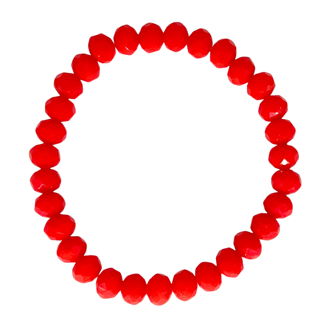Red Stretch Bracelet