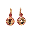 Mariana Large Earrings Sunset Drive on Gold