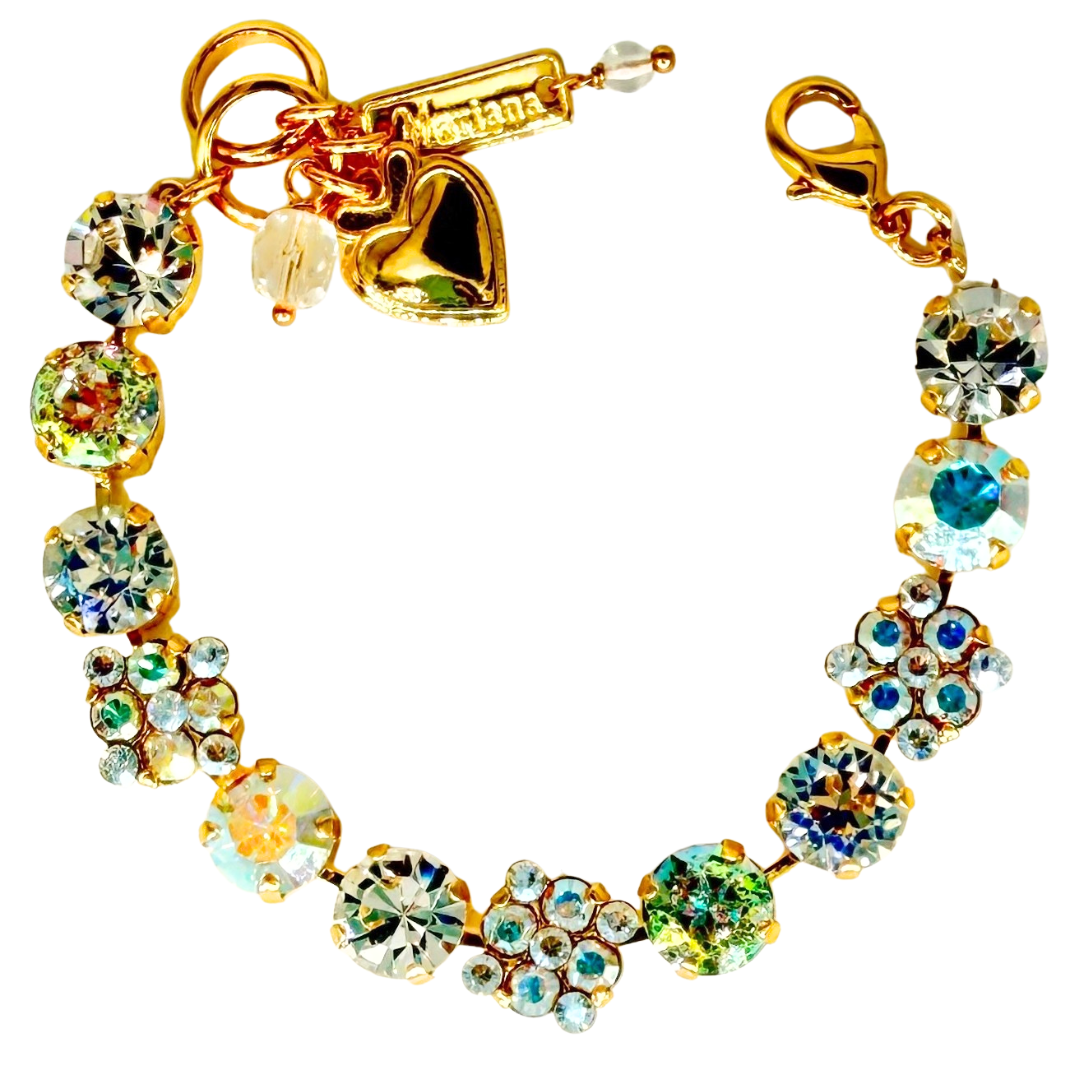 Mariana Quatrefoil Cluster Bracelet Winds of Change on Gold Main image
