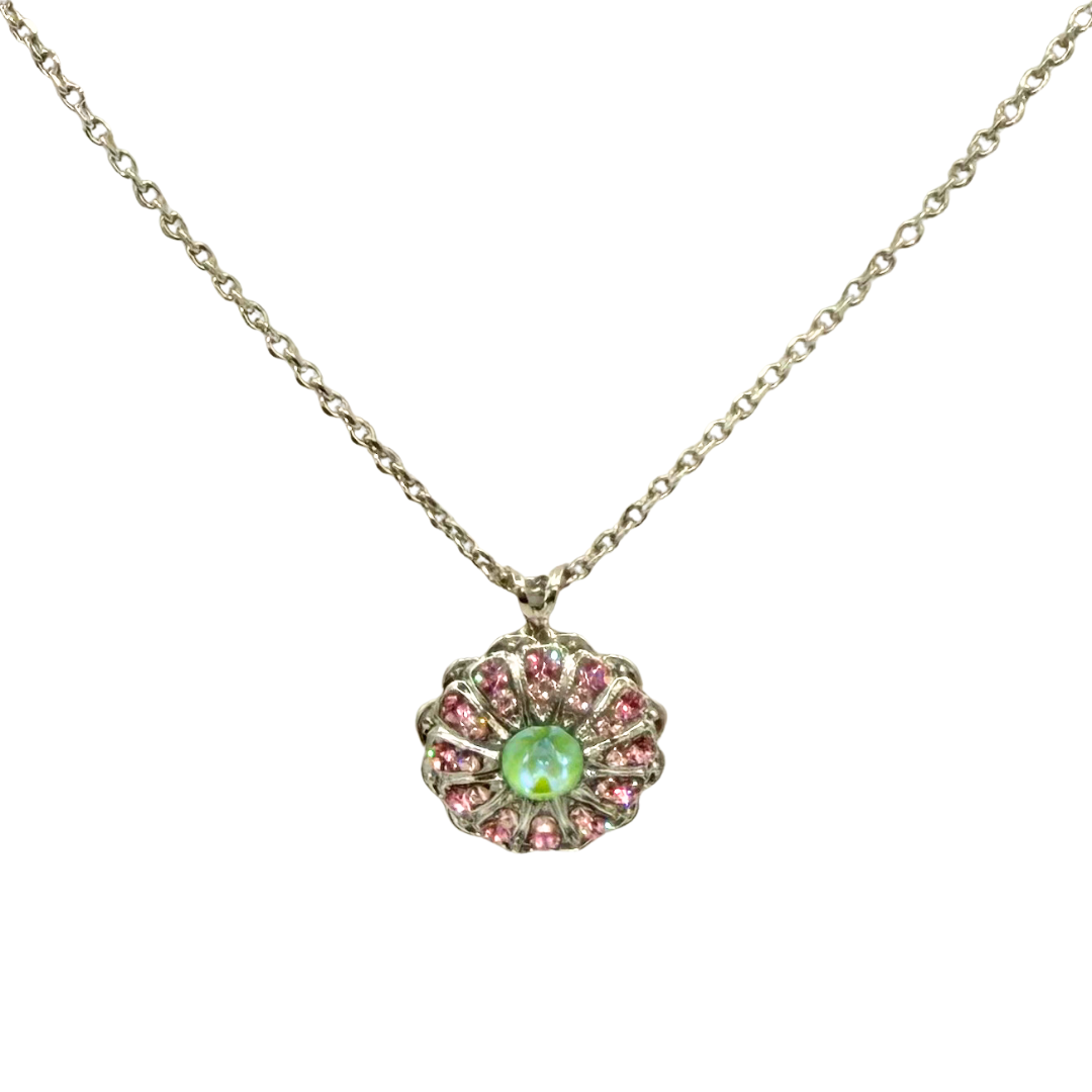 Mariana  Pendant Necklace Parasol on Rhodium Main image