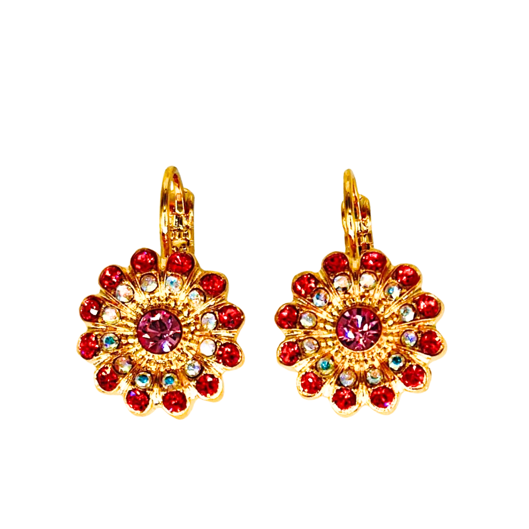 Mariana  Aster Earrings Sunset Drive on Gold Main image