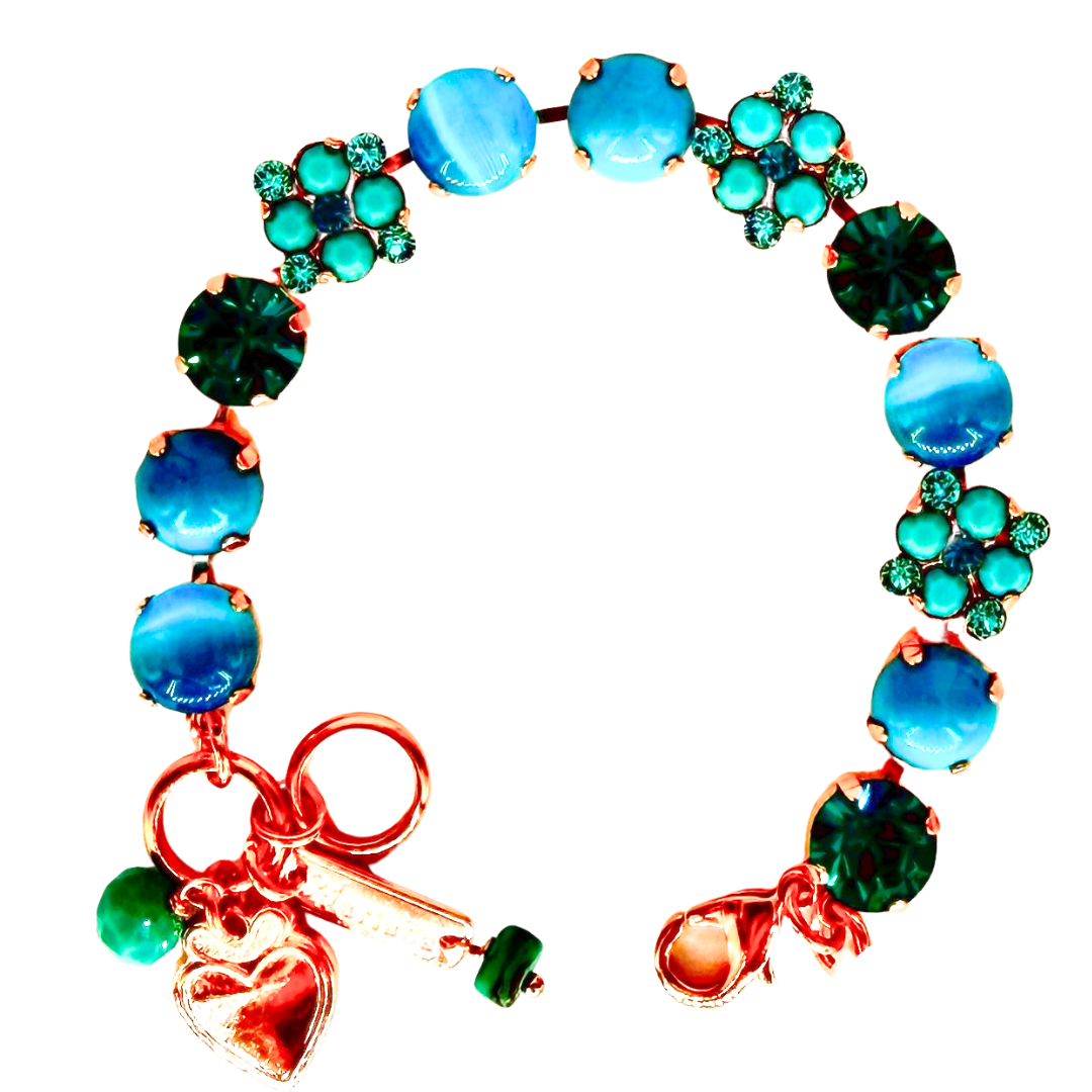 Mariana Quatrefoil Cluster Bracelet Addicted to Love on  Rose Gold