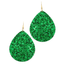 St. Patrick's Day Glitter Earrings