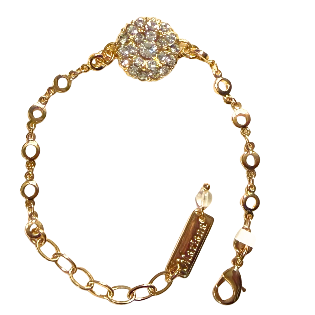 Mariana Guardian Angel bracelet with a clasp gold