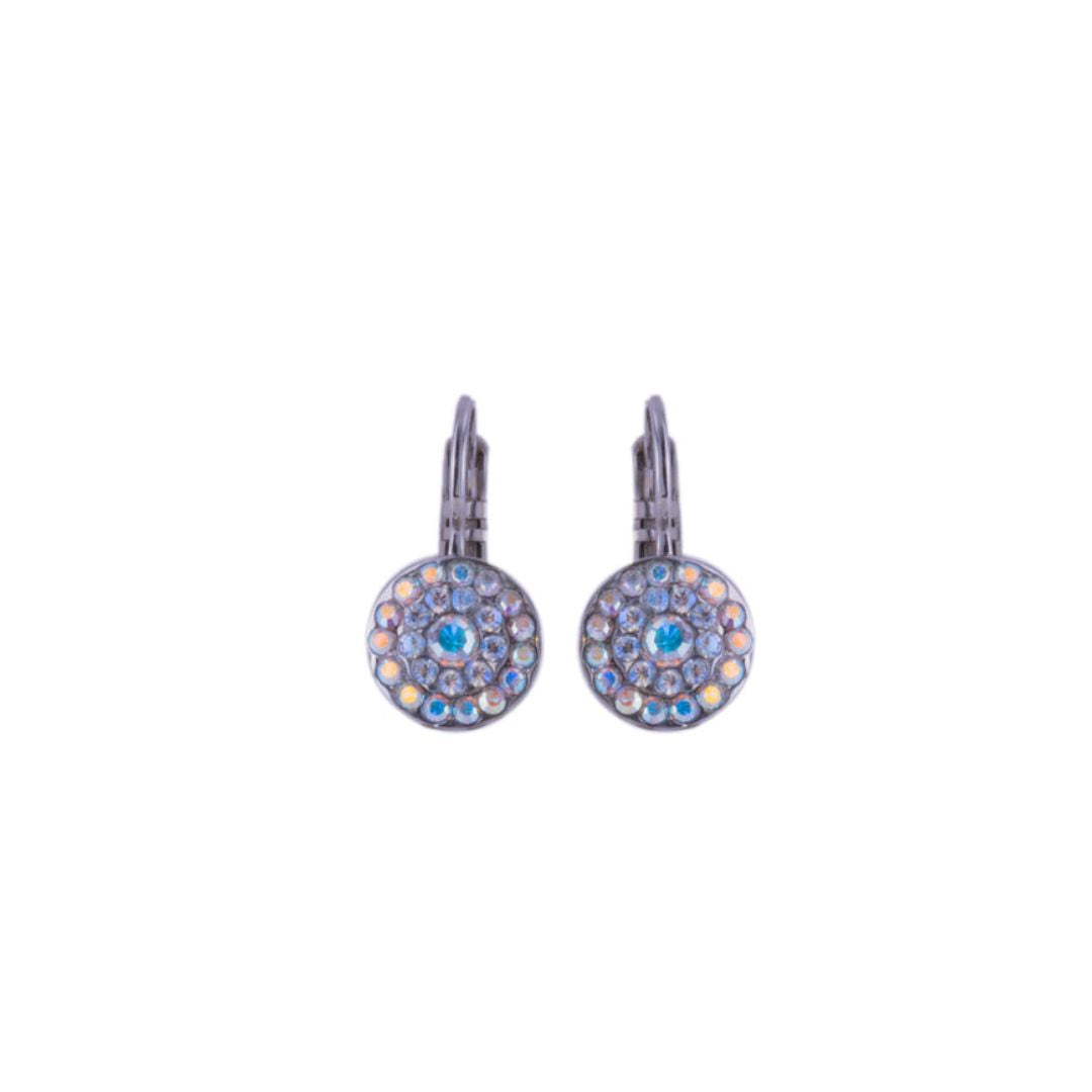 Mariana Small Earrings Neutrals on Rhodium