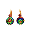 Mariana Large Earrings Vitriol on Rose  Gold