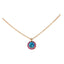 Mariana Flower Pendant on Rose Gold