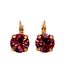 Mariana Earring Large Rose on Rose Gold