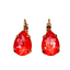 Mariana Earrings Teardrop Sunrise on Rose Gold