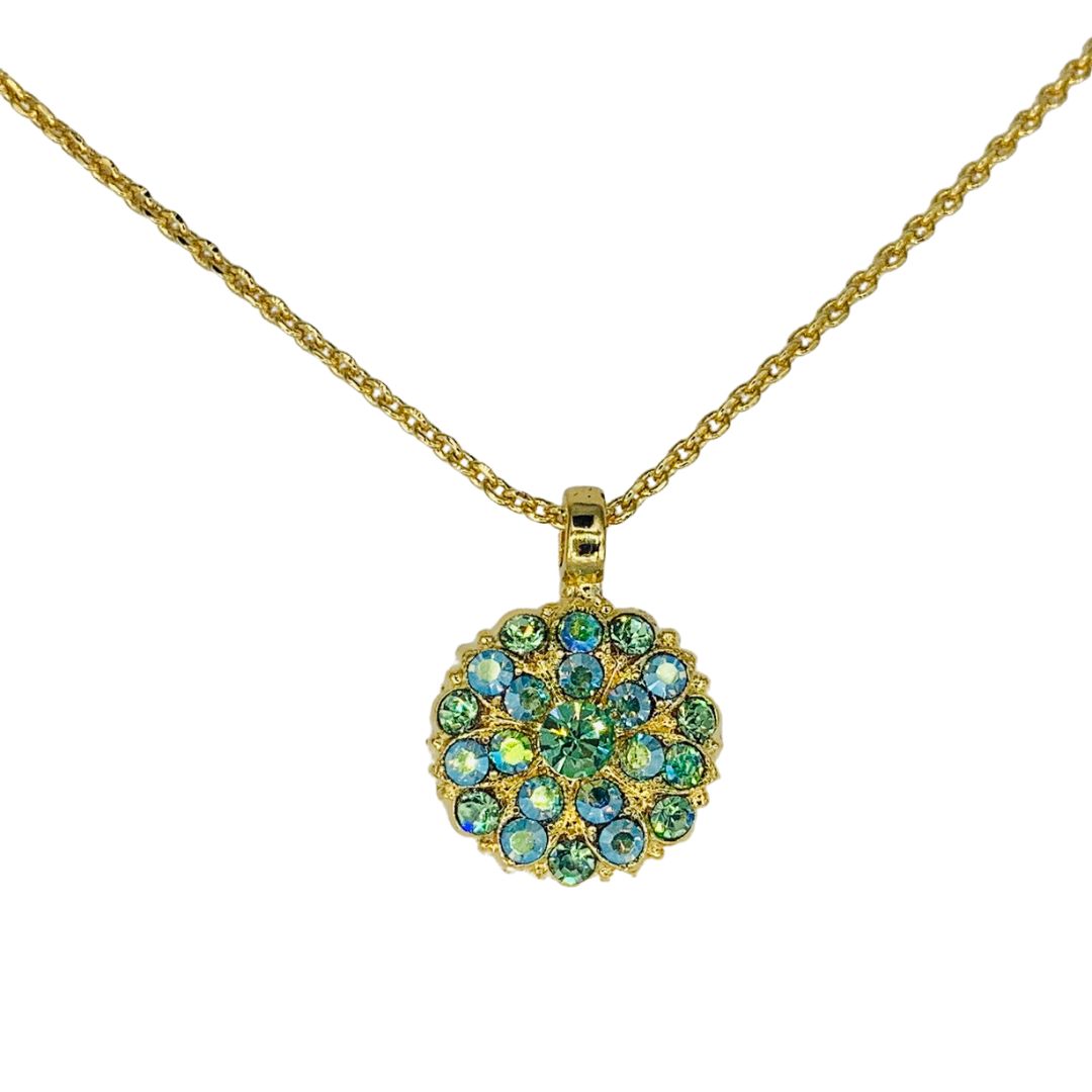 Mariana Guardian Angel Birthstone Necklace - August on Gold