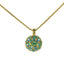 Mariana Guardian Angel Birthstone Necklace - August on Gold
