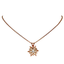 Mariana Star Pendant Necklace Bermuda on Rose Gold