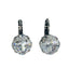 Mariana Earring Cushion Cut Clear on Silver