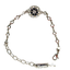 Mariana Guardian Angel Bracelet Obsidian Shores on Rhodium