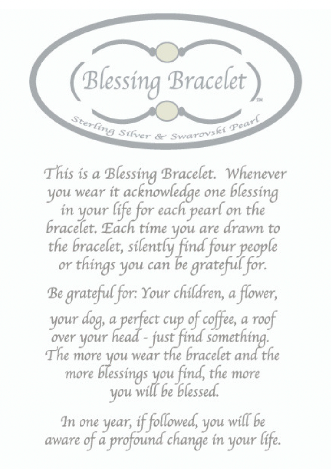 Blessing Bracelet With Tiny Cross in White Pearl on Gold Fill