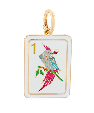 Mahjong Bam Bird Pendant Main image