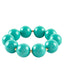 Turquoise Acrylic Bauble Bead Statement Bracelet