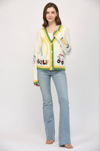 PAR-TEE-TIME Cardigan